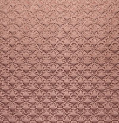Стеганые обои бежево-розовые дизайн амулет 10-011-122-27 