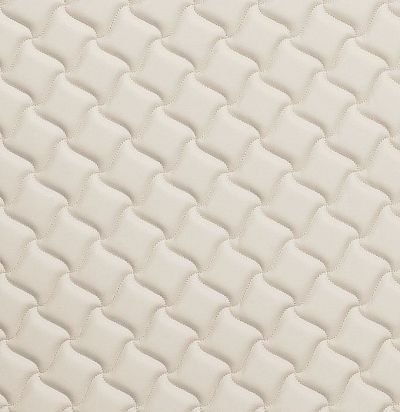 Стеганые обои бежевые дизайн клевер 10-003-022-20  - 1