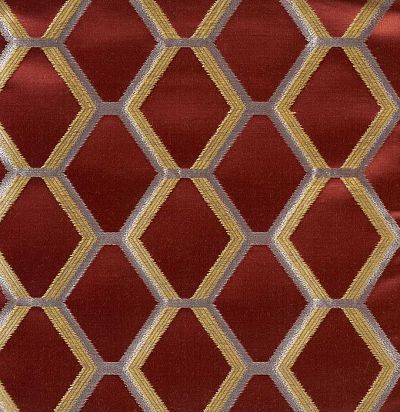 Портьерная ткань с ромбами 10559.53 Nobilis