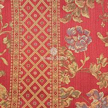Фото: Жаккардовая ткань с цветочным рисунком 1435599- Ампир Декор