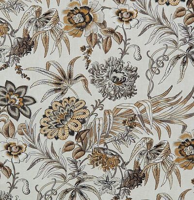 ткань современная дизайн растительный, крупные цветы 44174-898 