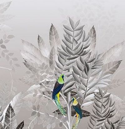 Панно тропическое с птицами DGTRI1011 Khroma