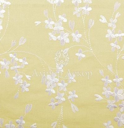Английская ткань с цветами Dalmine Lemon Voyage Decoration