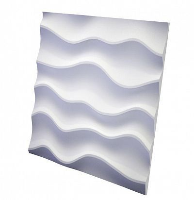 D-0003-2 3D  Sandy-2 Дизайнерская панель из гипса  - 1