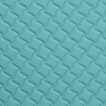 Фото: Стеганые обои бирюзово-голубые дизайн клевер 10-003-023-27- Ампир Декор