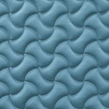 Фото: Стеганые обои  серо-голубые дизайн Пазл 10-009-117-20- Ампир Декор