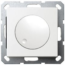 Фото: Универсальный диммер 3-500 Вт, Led 3-250Вт, HV - 500Вт, с накладкой, цвет белый- Ампир Декор