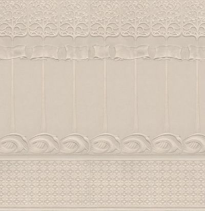 Рельефное стеновое покрытие Lincrusta  RD1951 Art Nouveau Lincrusta