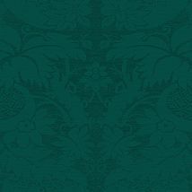 Фото: обои зеленые с орнаментом 99041- Ампир Декор