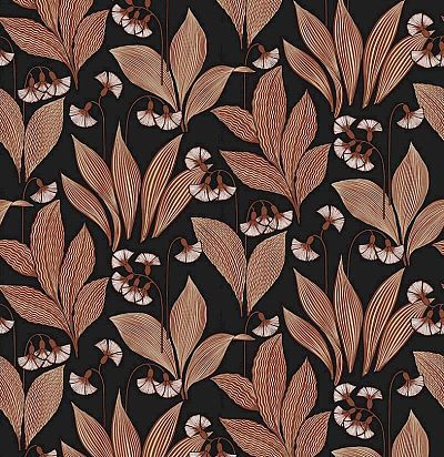 Обои с абстрактным рисунком одуванчика TUL202 Khroma Zoom