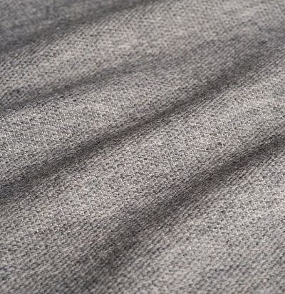 натуральная ткань для портьер 1888 DW-17 Textured Wool Concrete Morton Young & Borland