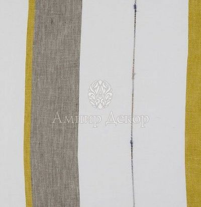 льняная ткань в полоску 10308.87 Nobilis