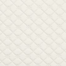 Фото: Стеганые обои белые дизайн принцесса 10-004-001-00- Ампир Декор