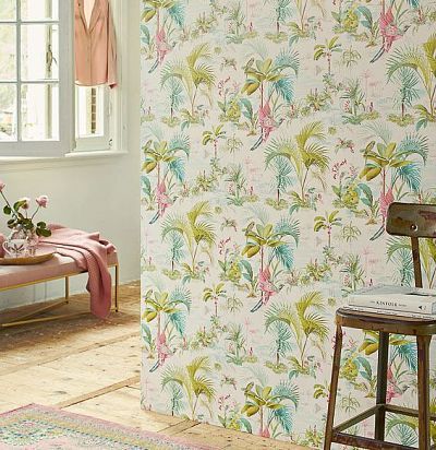 Обои с тропиками и птицами 300140  - 1