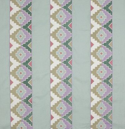 Портьерная ткань с аппликацией 04824/01 