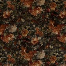 Фото: Английская ткань BP10642/4 Royal Garden Velvet Amber/Jade- Ампир Декор