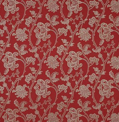 Льняная ткань с вышивкой F4110/03 Colefax and Fowler