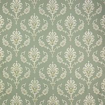Фото: ткань с вышивкой и стилизованным дамаском F4008/05- Ампир Декор