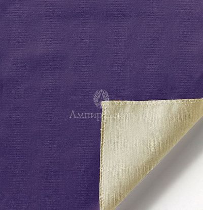 натуральная двусторонняя однотонная ткань 10356-46 Nobilis