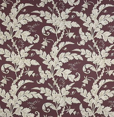 ткань с цветами аканта F4028/02 Colefax and Fowler