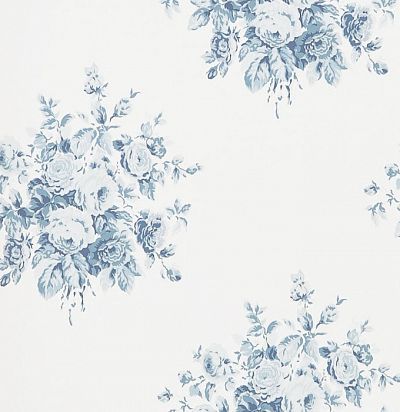 обои с синими букетами PRL707/01 