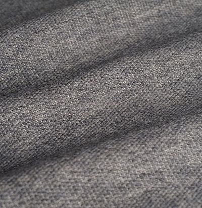 ткань темного оттенка 1888 DW-44 Textured Wool Charcoal Morton Young & Borland