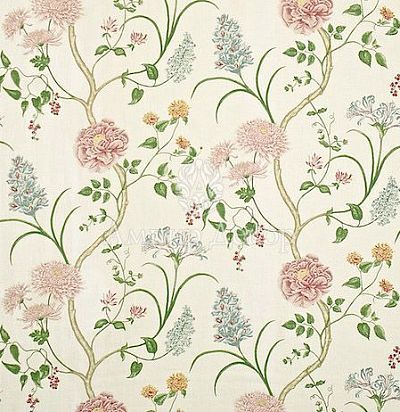 Английские ткани цветы сирень DAPGST-203 Sanderson