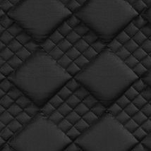 Фото: Стеганые обои  черные дизайн Вафельный 20-015-124-00- Ампир Декор