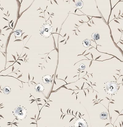 Обои рулонные цветочные кусты SUM206 Khroma