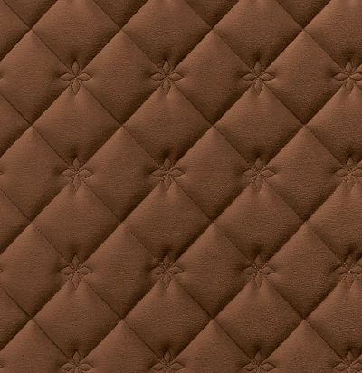 Стеганые обои  кофейные дизайн принцесса 10-004-107-27 