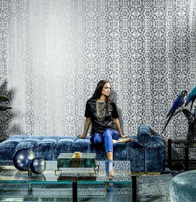 обои серебристого оттенка 23542 ARTE - 1