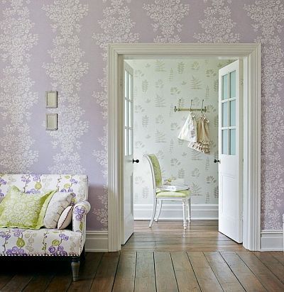 обои листья деревьев 212851 Sanderson - 1