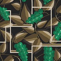 Фото: Обои со стилизованным виноградом FOL301- Ампир Декор