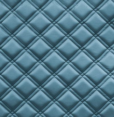 Стеганые обои  серо-голубые дизайн Плед 20-021-117-00 