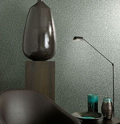 Темные виниловые обои с геометрическим узором 75115 ARTE - 1