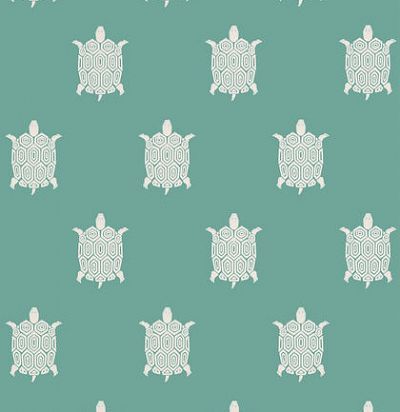 Обои Thibaut Biscayne T5773 Turtle bay Turquoise 