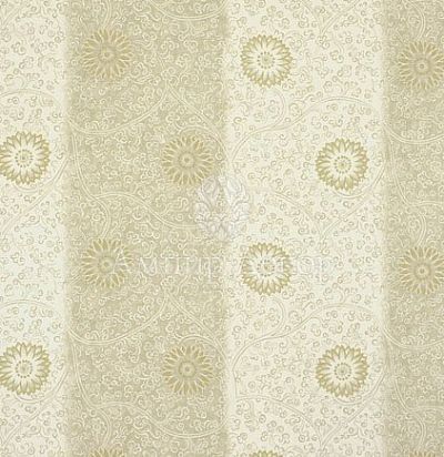 ткань в полоску с цветами Англия F1838/04 