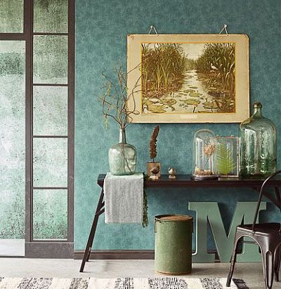 обои стилизованные под кожу 372517  - 1