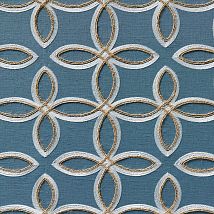 Фото: Ткань современная вышивка джутовым шнурком 44179-596- Ампир Декор