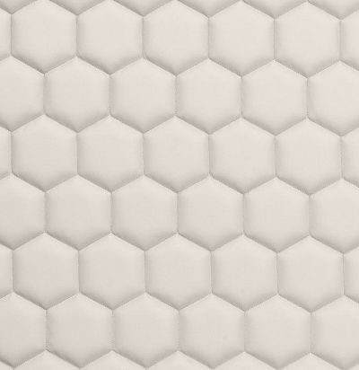 Стеганые обои слоновой кости соты 20-006-020-27 