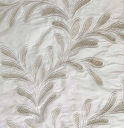 шелковая ткань с листьями 10435-01 Nobilis