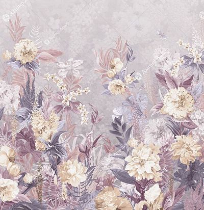 Панно Flowers ID2041-COL3 Affresco