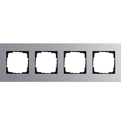 Рамка 4-постовая, алюминий Jasmart