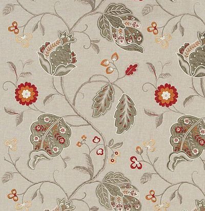 английская ткань с вышивкой BF10531/5 GP&JBaker