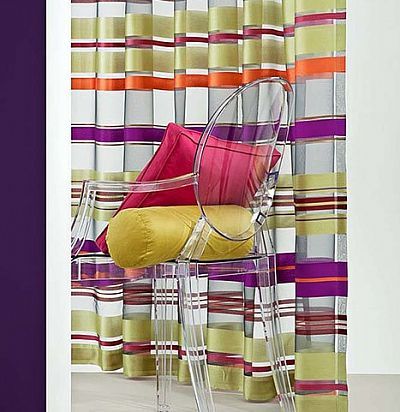 органза в полоску Amarillo CS 26  - 2