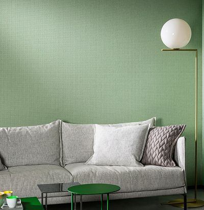 обои зеленые с лаком 31017 ARTE - 1