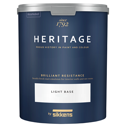 Краска Sikkens Heritage Brilliant Resistance мат N00 4,5л Heritage by Sikkens