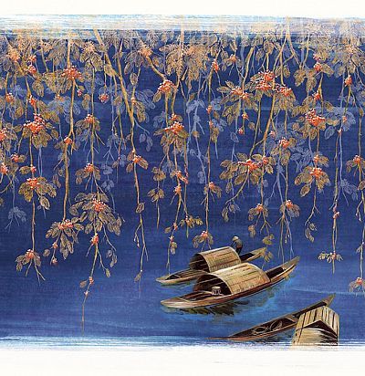 Панно в японском стиле DGKIM2031 Khroma