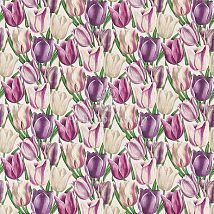 Фото: Ткань с тюльпанами DVIPEA-201- Ампир Декор
