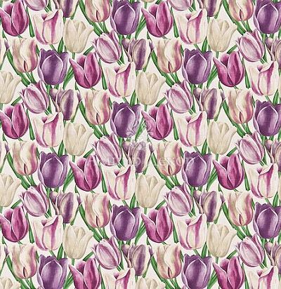 Ткань с тюльпанами DVIPEA-201 Sanderson
